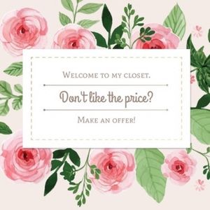 ❣️WELCOME TO MY POSH CLOSET GORGEOUS ❣️Offers Are Most Welcome!